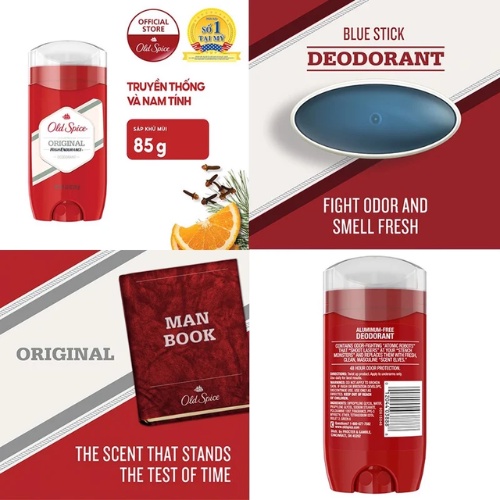Lăn Khử Mùi Old Spice High Endurance Deodorant