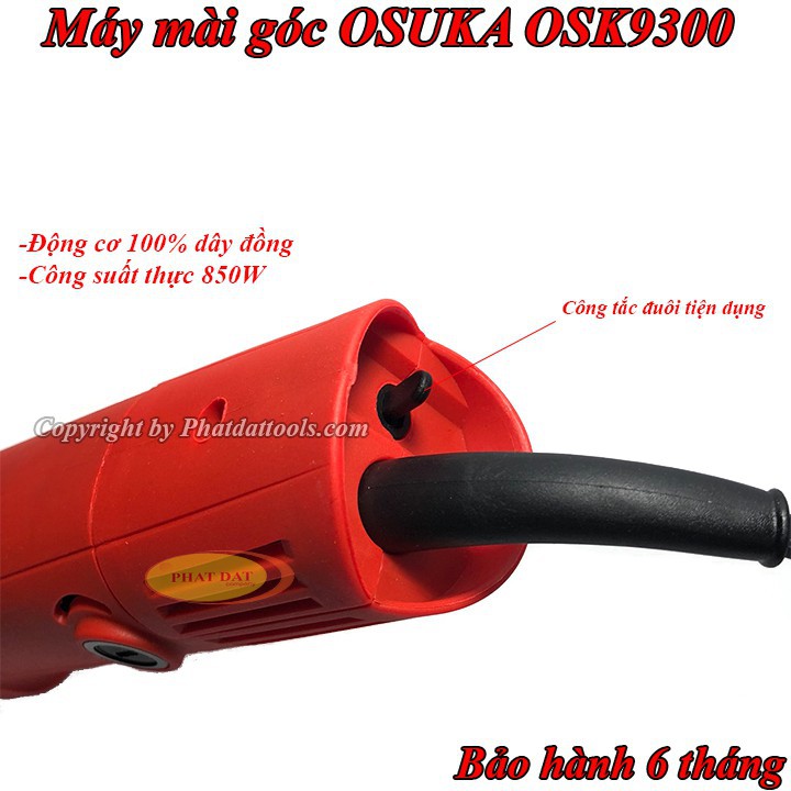 Máy mài góc OSUKA OSK9300-Hàng Chính Hãng-Bảo Hành 6 Tháng