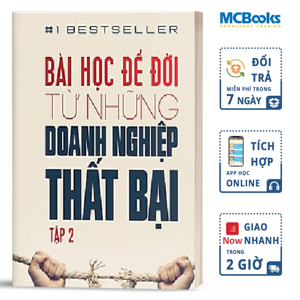 Sách - Bài Học Để Đời Từ Những Doanh Nghiệp Thất Bại (Tập 2) - BizBooks