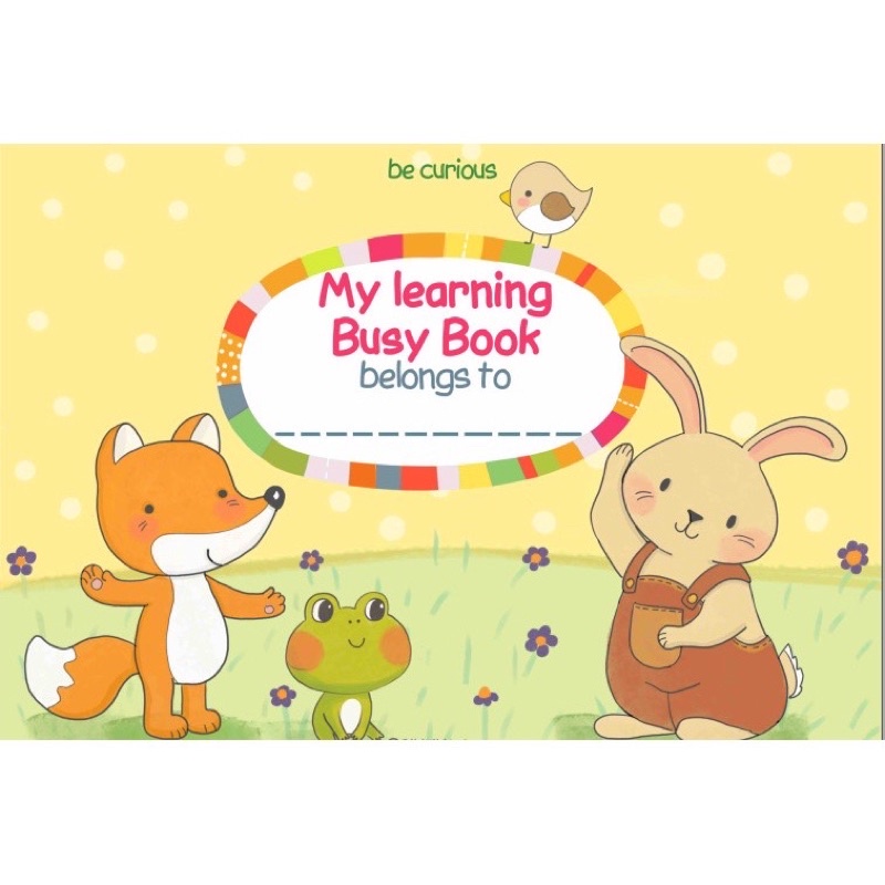 Học liệu bóc dán - bộ tổng hợp 15 chủ đề - My learning busy book