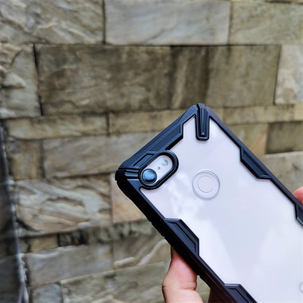 Ốp lưng Google Pixel 3 XL,  Pixel 3XL trong suốt không ố vàng chống sốc Ringke Fusion X chính hãng Korea