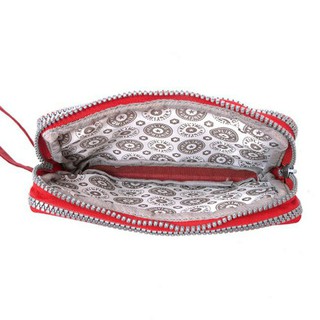 Ví cầm tay Kipling 3 ngăn 18x10 cm