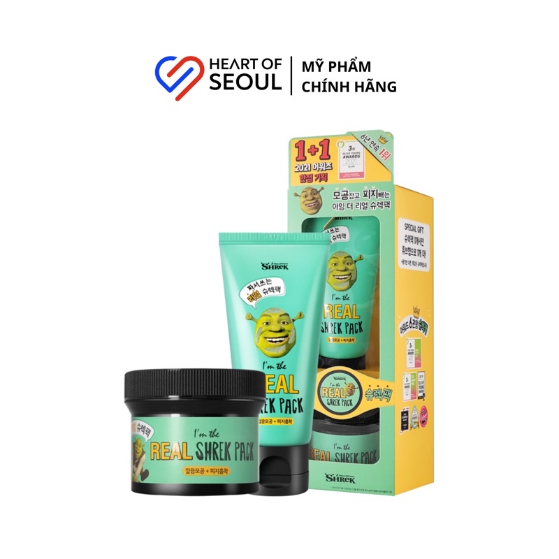 Mặt nạ đất sét I'm the REAL SHREK Pack 110ml (Bill Hàn)