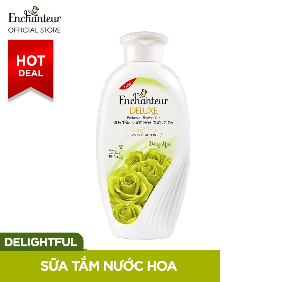 Sữa tắm nước hoa dưỡng da Enchanteur 60ml