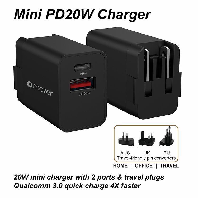 Sạc Mazer Infinite.BOOST SuperMINI PD20W Wall Charger