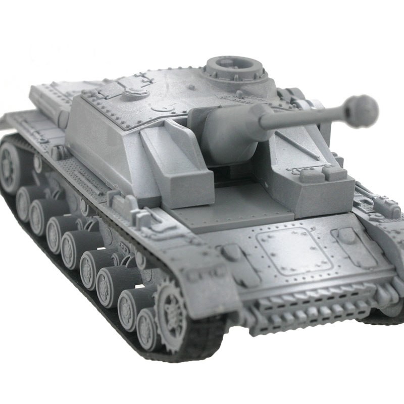 Đồ chơi mô hình xe tăng quân sự Sturmgeschutz IV 4D tự lắp ráp mang tính giáo dục