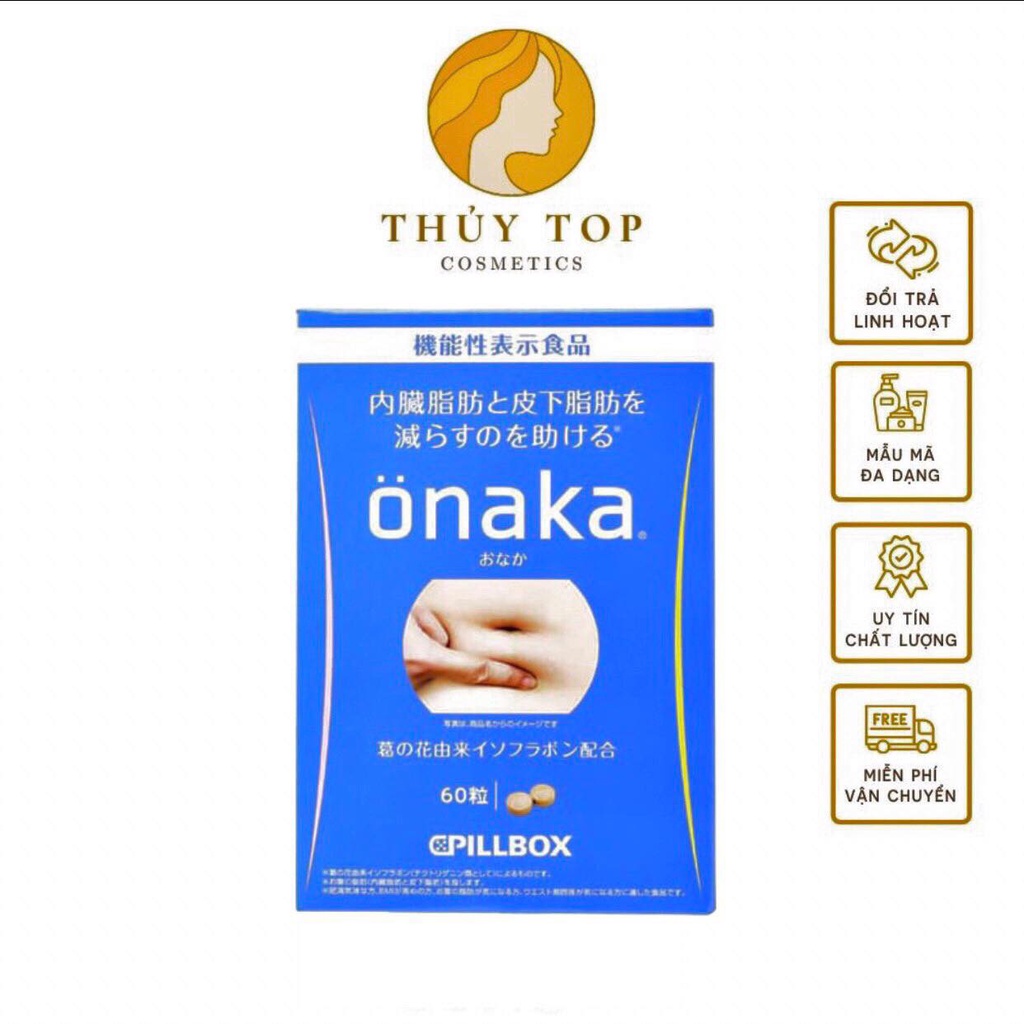 Viên Đào Thải Mỡ Bụng Onaka Nhật Bản Shop Thủy Top