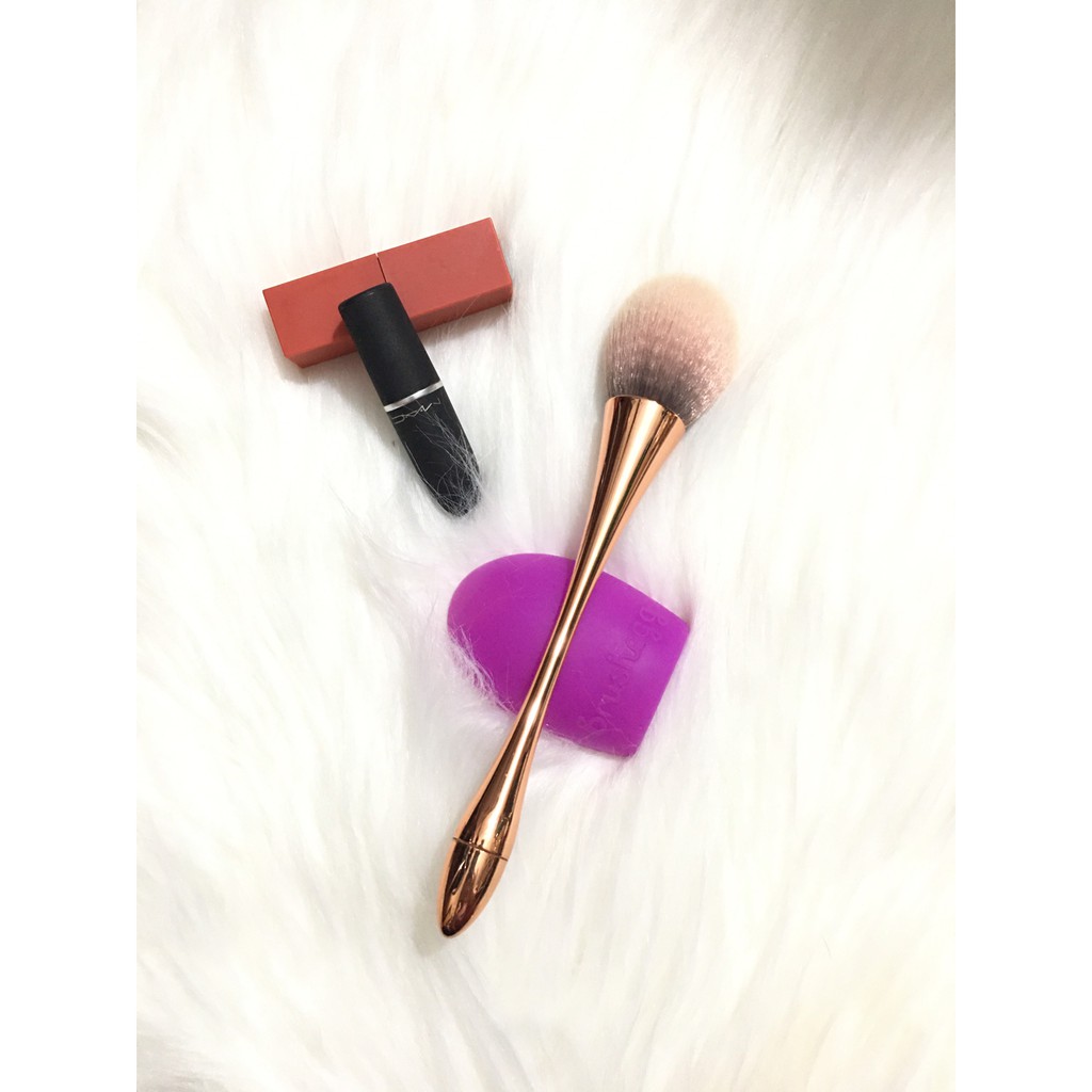 Cọ phủ phấn cán gold