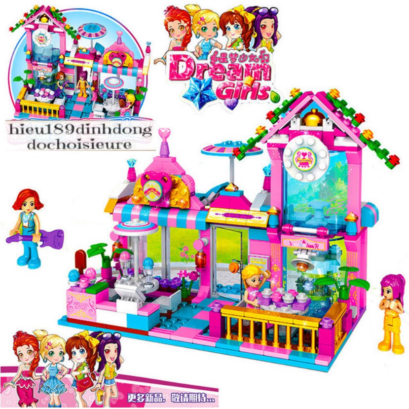 Lắp ráp xếp hình Lego Friends 52007 : Quán bar của Susan 424 mảnh