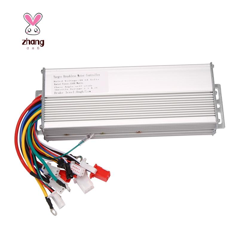 Bộ Điều Khiển Không Chổi Than 48v 60v 64v 1500w Cho Xe Đạp Điện / Xe Scooter