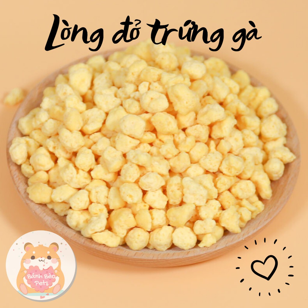 Lòng đỏ trứng gà sấy | Thức ăn Hamster