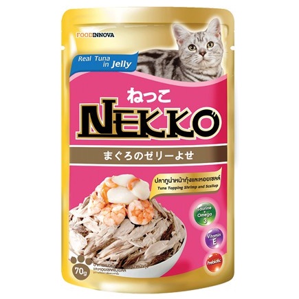 Pate Nekko Jelly  thức ăn dinh dưỡng cho Mèo