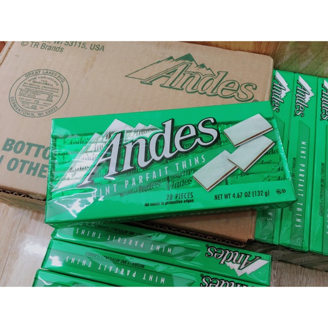 Socola bạc hà Andes Mint Parfait Thins 28 viên