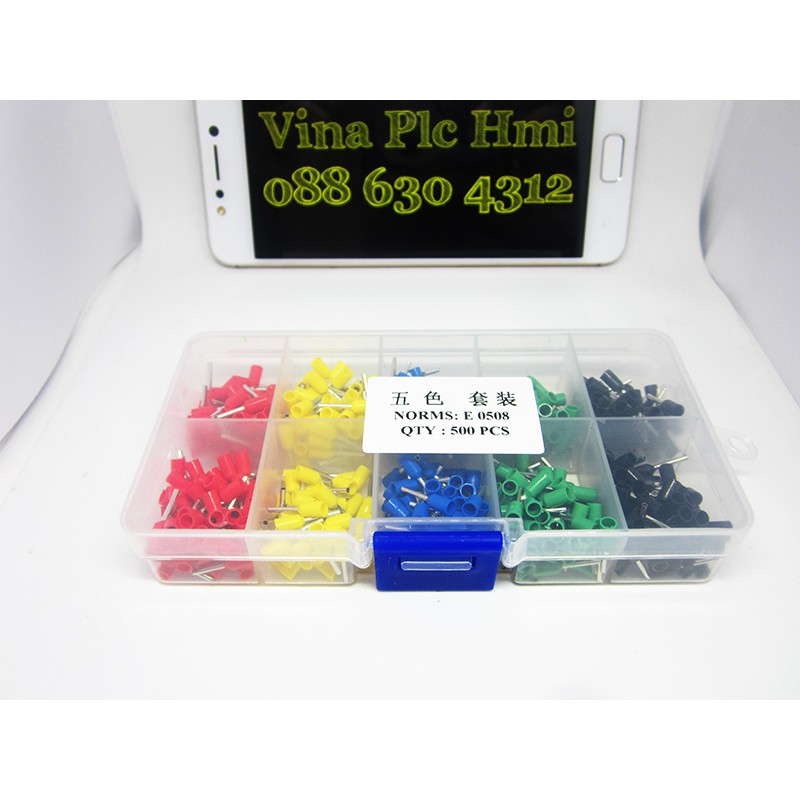 Hộp 500 cos kim E0508 – dây 0.5 mm2