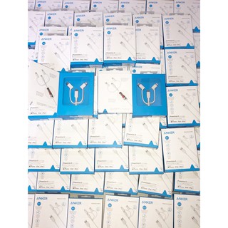 Cáp sạc 3 in 1 ANKER Powerline II 0.9M - A8436 (L - Type C - Micro USB)