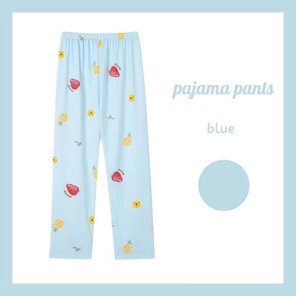 Quần ngủ lưng cao kiểu dáng rộng rãi vừa vặn họa tiết dễ thương cỡ lớn thời trang mùa thu và mùa xuân dành cho nữ | BigBuy360 - bigbuy360.vn