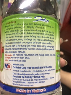 NƯỚC MUỐI VĨNH PHÚC CHAI 500ml