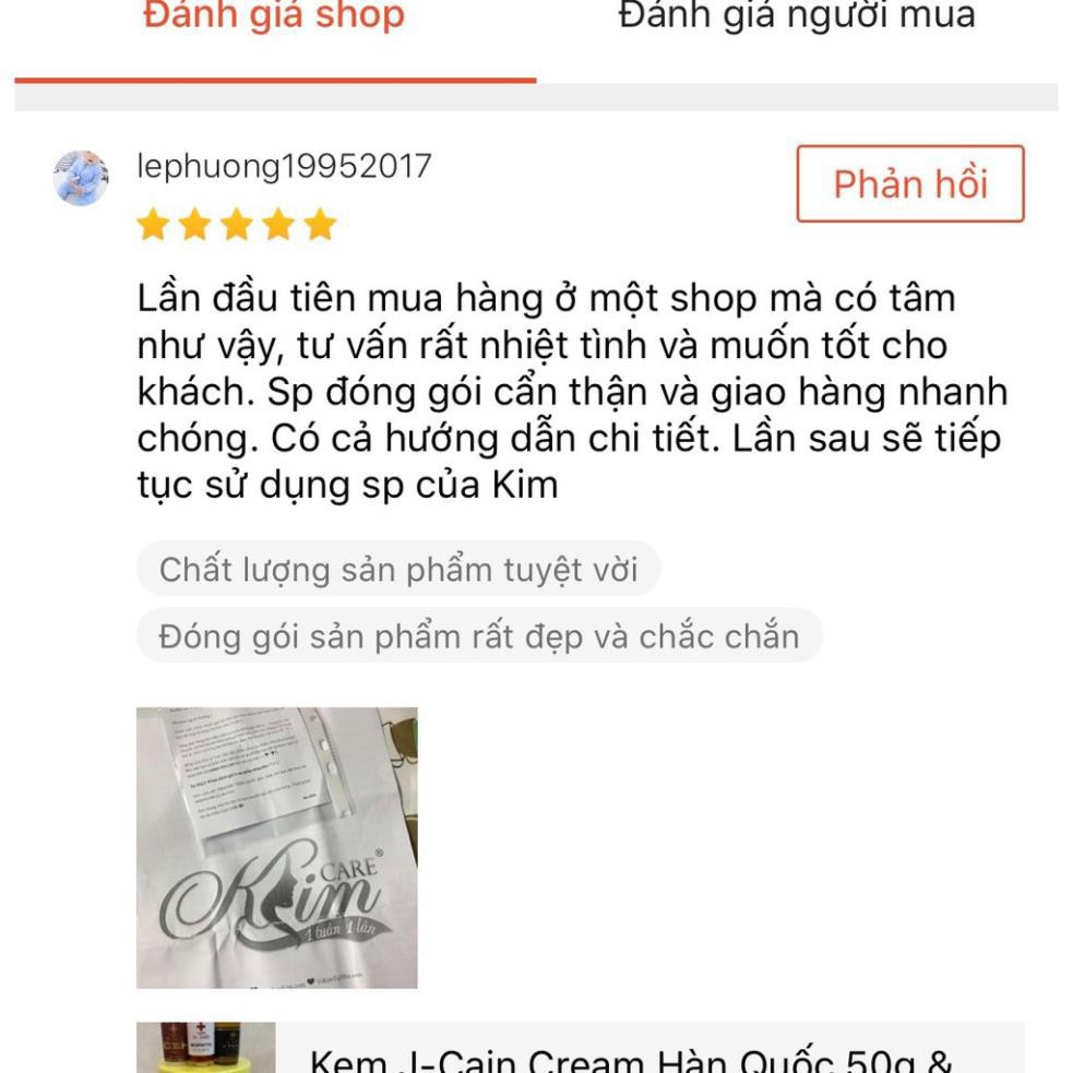 Kem Jcain Korea Dùng Lăn Phi Kim Phun Xăm Tiêm Cấy Wax Lông