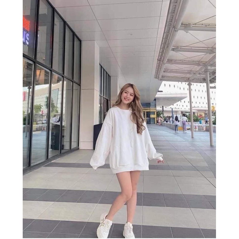 Áo thun dài tay gấu bông lưng