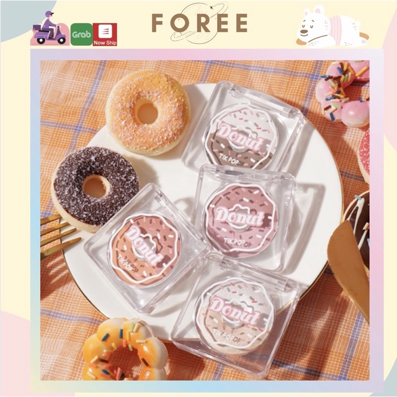 Phấn má 2 màu donut TIKPOP - nội địa trung