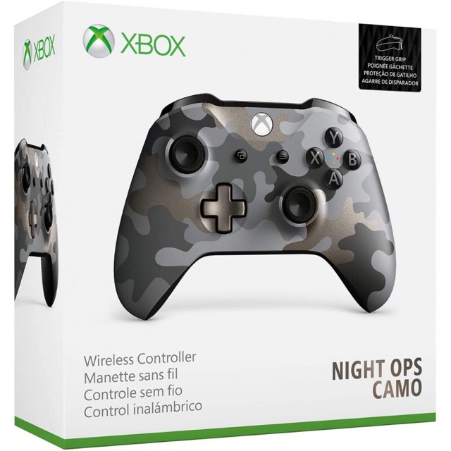 Tay Xbox One S Chính Hãng Nhập Khẩu (màu Night Ops Camo)