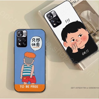 Ốp Xiaomi redmi note 11 pro china / note 11 pro plus bộ hình gãi mông độc lạ hot hit nhất năm ốp lưng điện thoại
