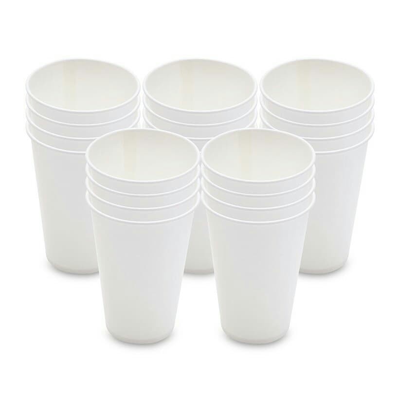 Set 50 cốc giấy dùng 1 lần 2pe 12oz  - KingPack