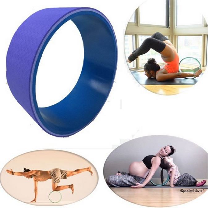 Vòng Tập Yoga Zera Mat Hebeyoga 16cm Cao Cấp Màu Tím