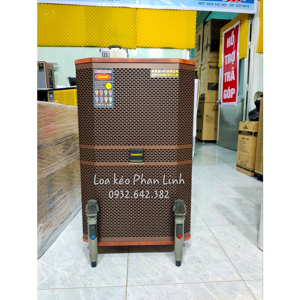 Loa Kéo Di Động Temeisheng ED 1502 Hàng Chính Hãng