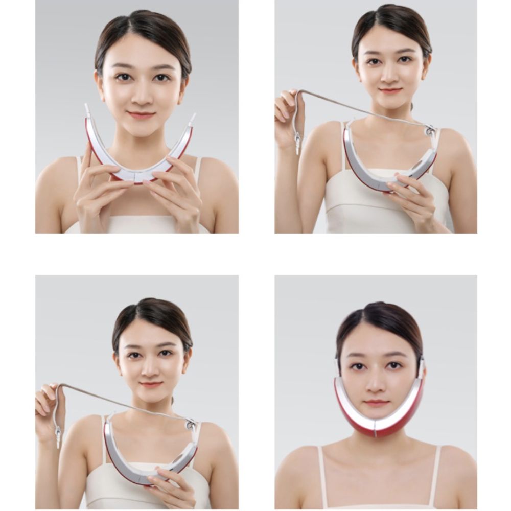 Máy xóa nọng cằm nâng cơ mặt vilne H1031 , massage mặt giúp trẻ hóa da công nghệ hàn quốc chuẩn spa , bảo hành 12 tháng