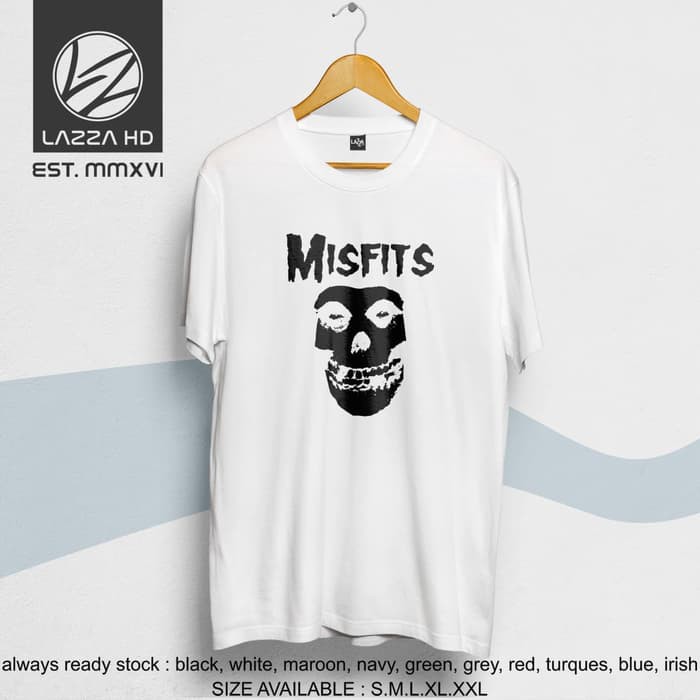 Áo Thun In Logo The Misfits Distro Thời Trang Năng Động