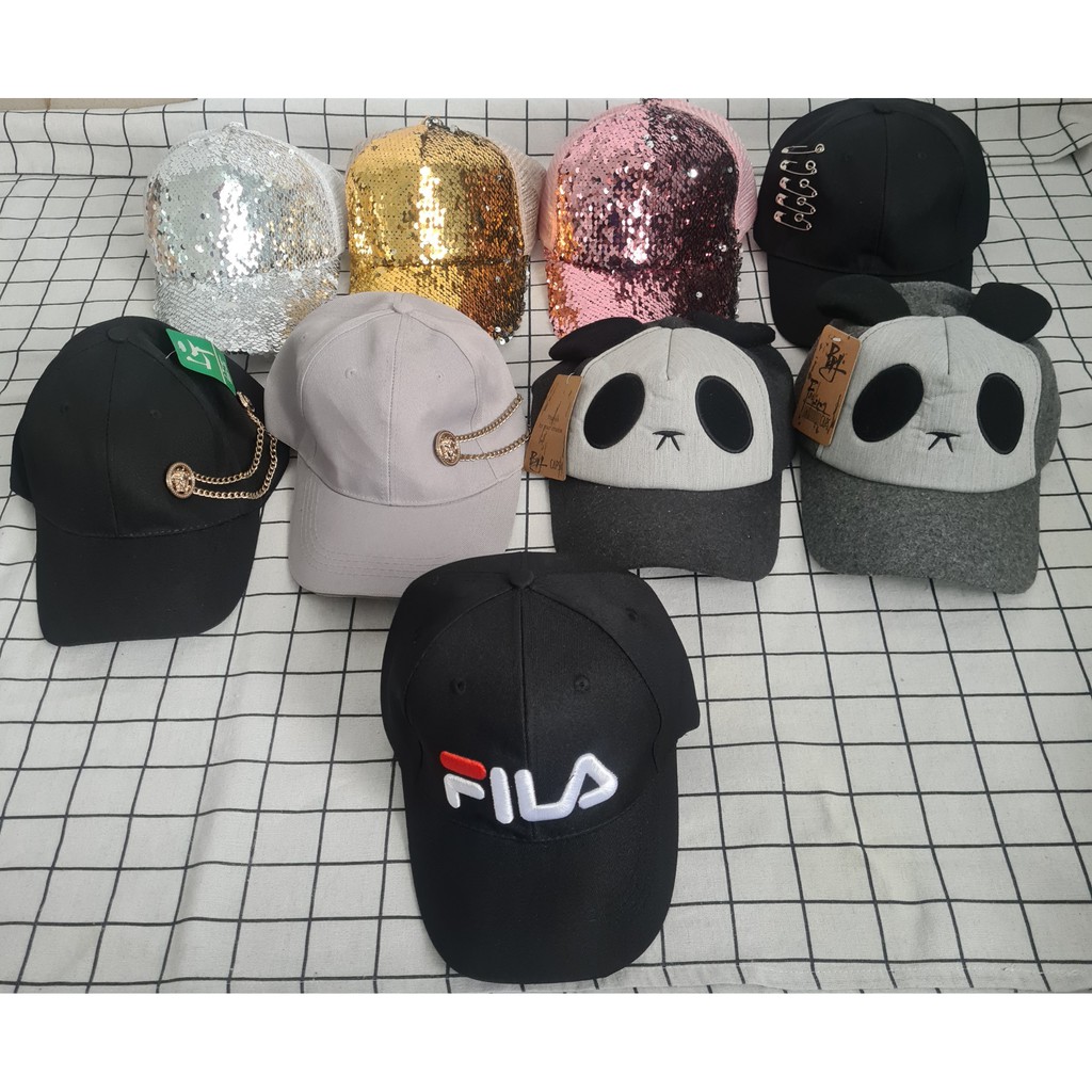 Nón lưỡi trai nhiều mẫu sale