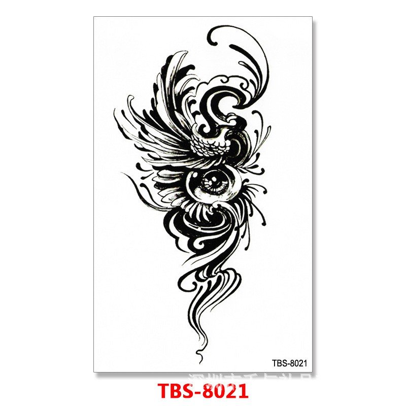Hình xăm nước cỡ lớn 12x19cm cực đẹp