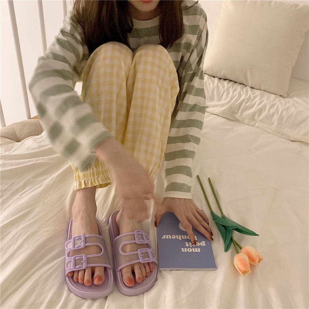 Dép lê Dép Đi Trong Nhà Chống Trượt Thiết Kế Dễ Thương Dành Cho Học Sinh