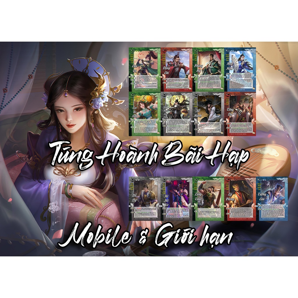 Bộ trò chơi Tam Quốc Sát: Bộ tướng Giới hạn và Túng Hoành Bãi Hạp | BigBuy360 - bigbuy360.vn
