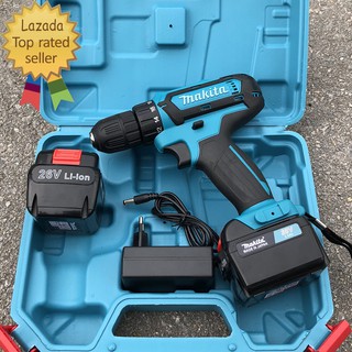 Máy Khoan Makita 26v 2 Pin - Bắt Vít, Khoan Sắt, Khoan Tường, Khoan Gỗ
