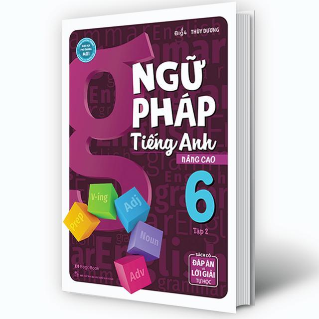 Sách - Combo Ngữ Pháp Tiếng Anh Nâng Cao Lớp 6 ( 2 Tập )