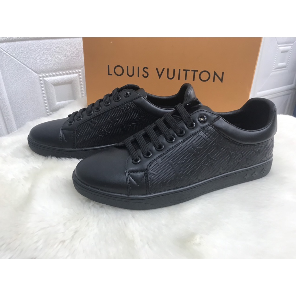 Giày thể thao, giày sneaker lv nam mới nhất 2021, giày da lv buộc dây thật bảo hành 12 tháng về da | BigBuy360 - bigbuy360.vn