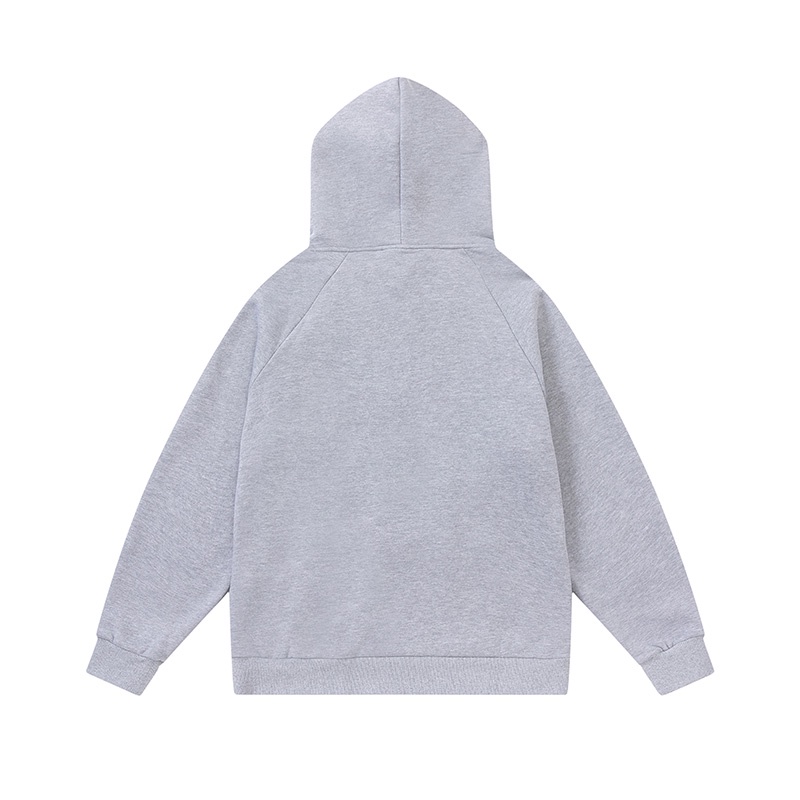 Hàng Bán Chạy- Áo Sweatshirt Lót Lông Cừu Thêu Họa Tiết-Trắng Xanh Dương-Trắng Unisex Ca