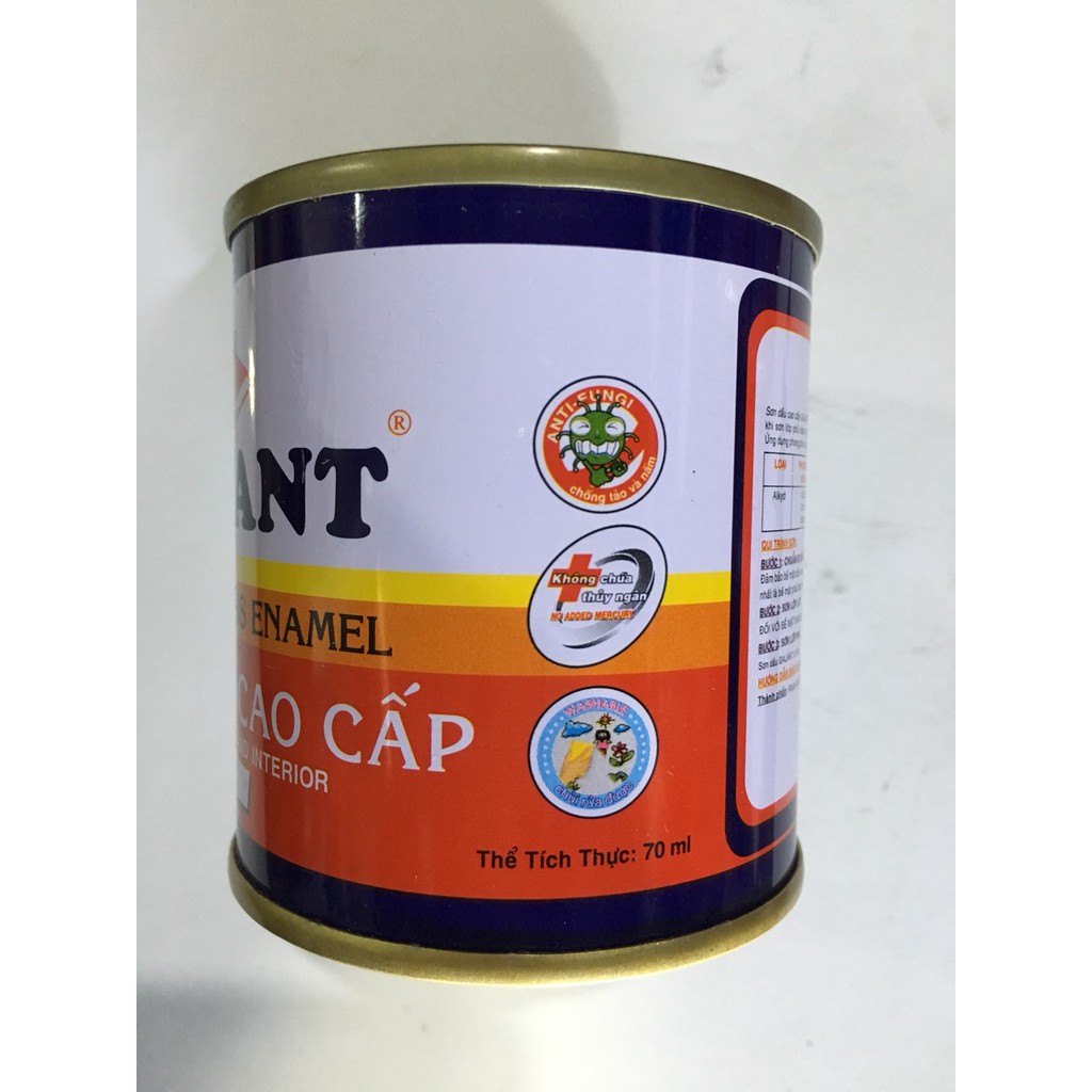 Sơn dầu Galant (Trắng, Đỏ, Vàng, Xanh lá, Bạc, Xanh Dương )70 ML