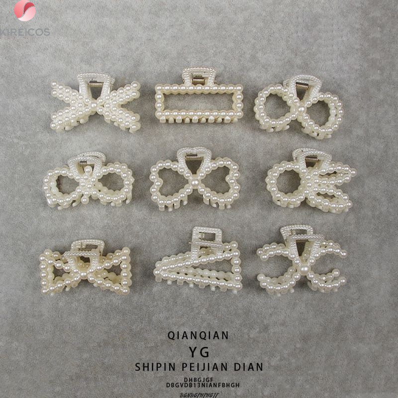 Kẹp Tóc Gấp Tóc Nữ Ngọc Trai Nhân Tạo Size 5.8cm Hot Trend