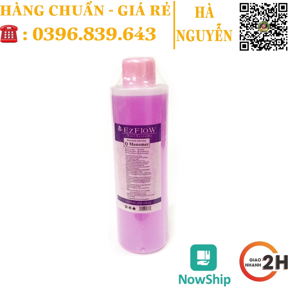 LUU HUỲNH NHANH KHÔ EZFLOW 1000ml - LƯu Huỳnh ĐẮp BỘt, Đắp Hoa - không pha