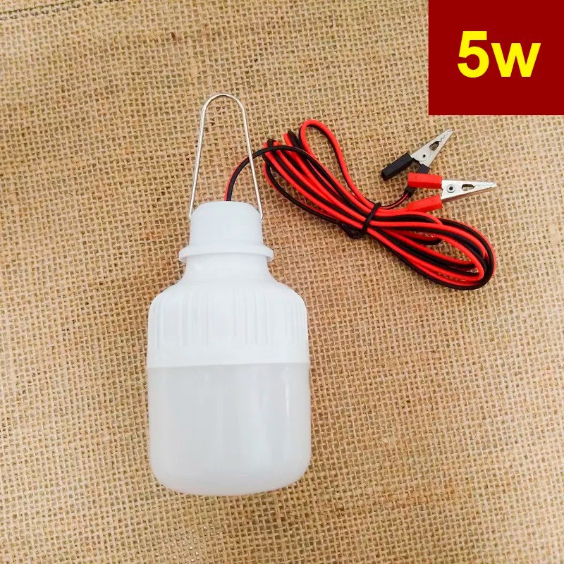 Bóng đèn LED 12v kẹp bình ắc quy 5W, 20W ,30W  ,40w  ,50w Loại Tốt (BH 12 Tháng) | BigBuy360 - bigbuy360.vn