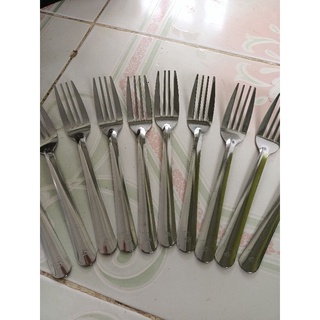 set 10 nĩa inox cao cấp
