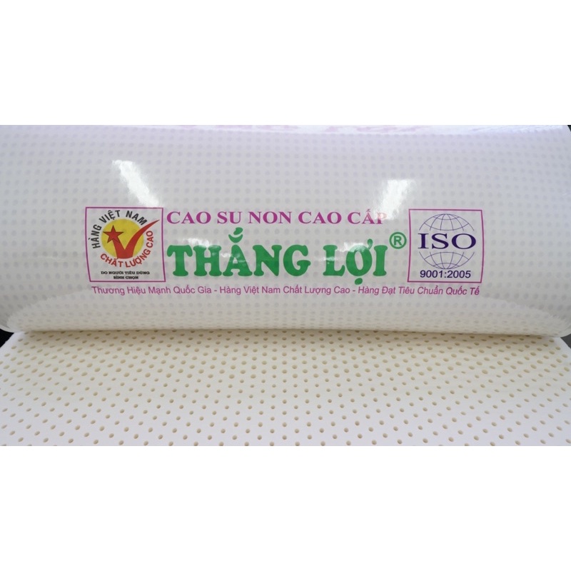 Nệm CAO SU NON CAO CẤP THẮNG LỢI  BH 15 năm chính hãng, MIỄN SHIP