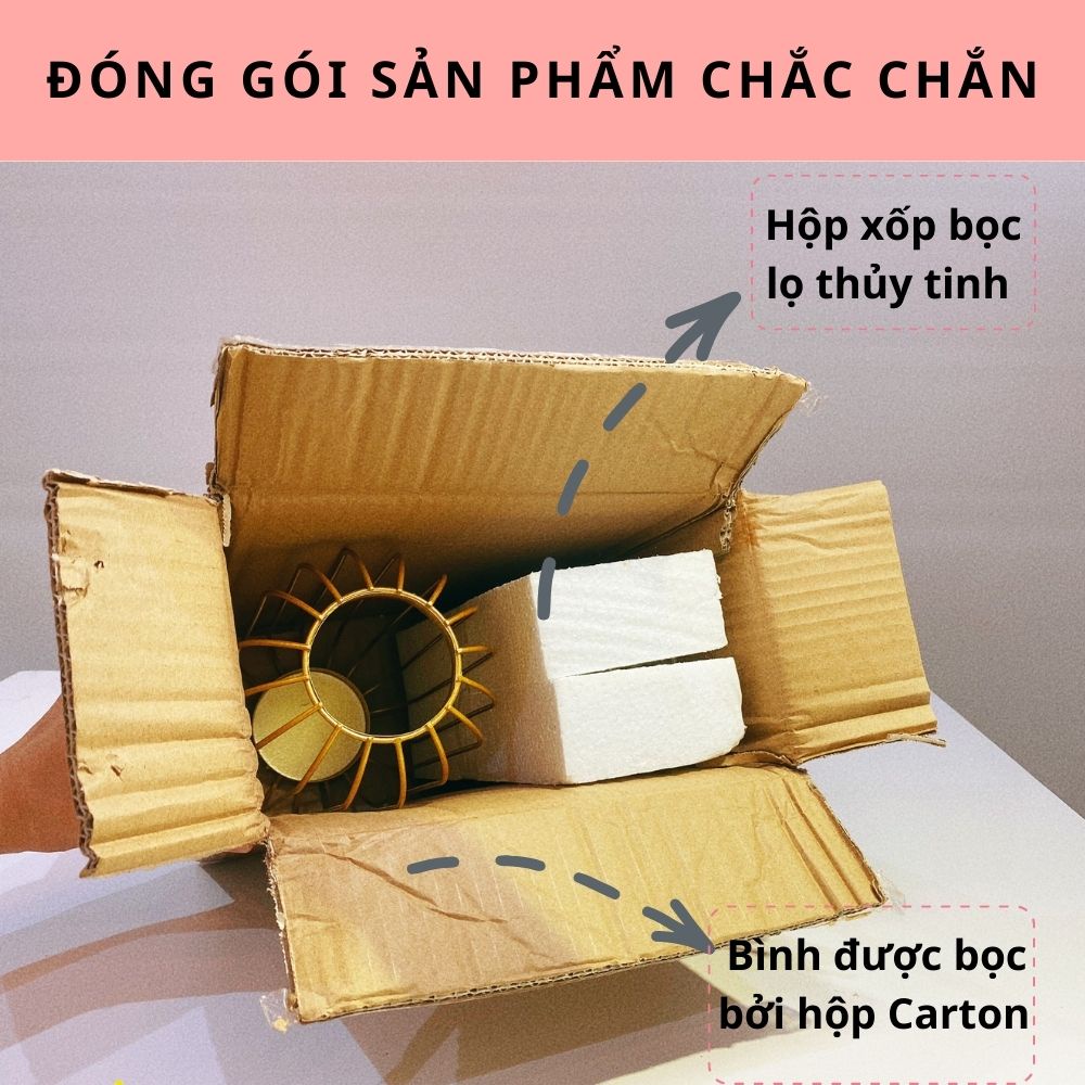 Bình hoa giả lan vũ nữ giả màu vàng trang trí để bàn cao cấp - Hoa lụa trang trí tết nguyên bình cao 60cm