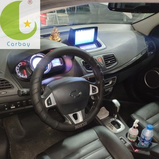 Bọc vô lăng Sparco SPC 1117BK (Đen chỉ đỏ)