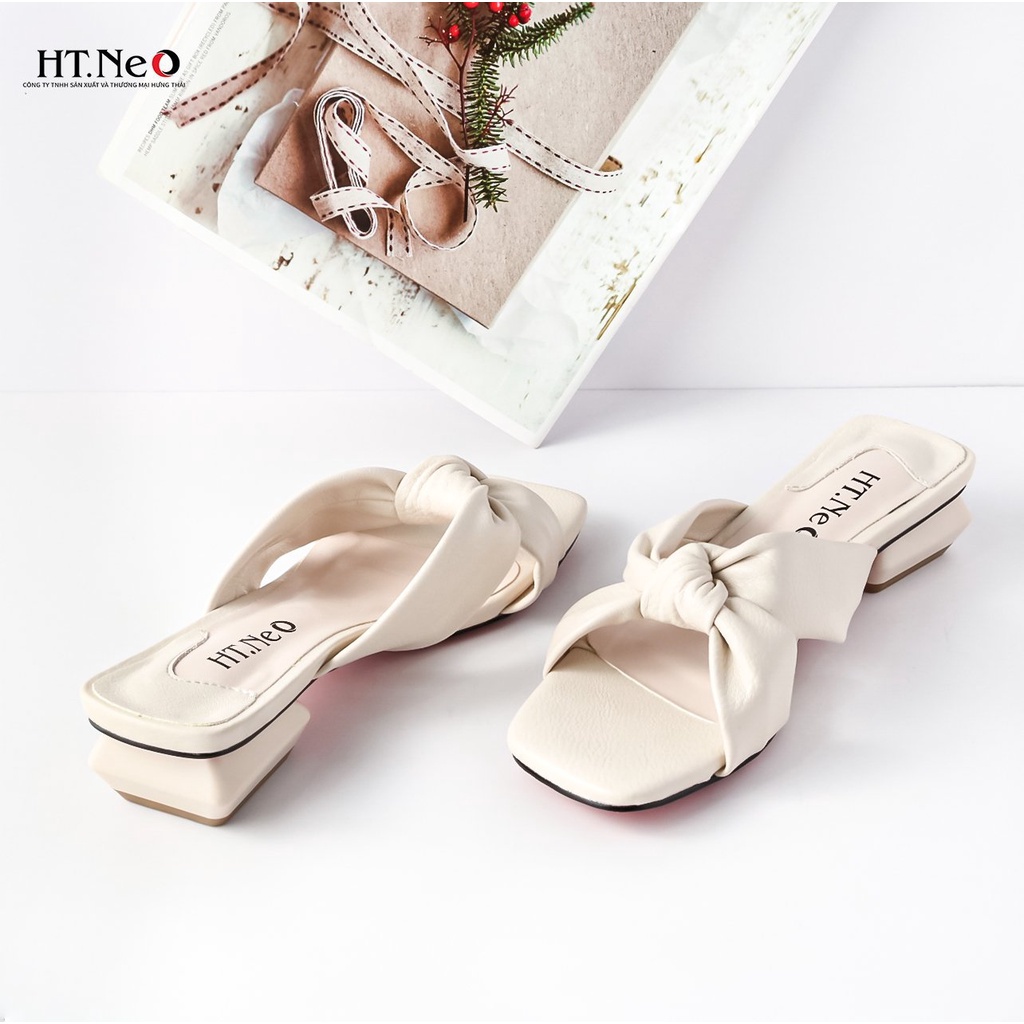 Sandal nữ HT.NEO da siêu mềm dễ đi khâu chắc chắn kiểu dáng nhẹ nhàng SDN68