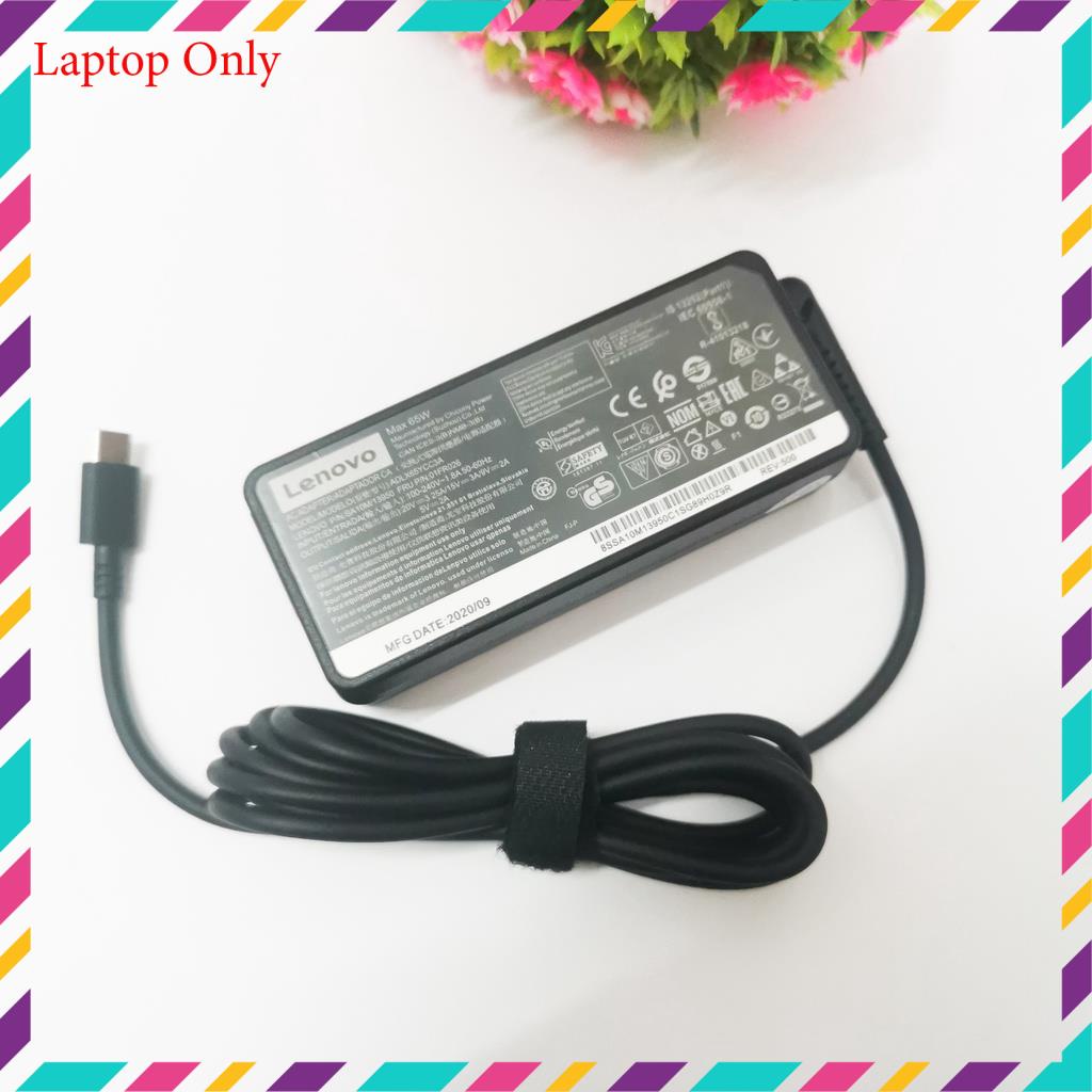 Sạc Laptop Lenovo 20V - 3.25A - 65W Zin chân Type-C