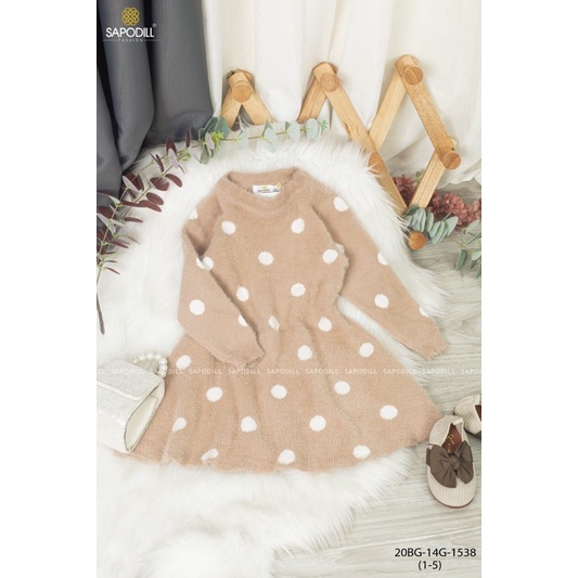 Váy len cao cấp  SAPODILL cho bé từ 1-5 y
